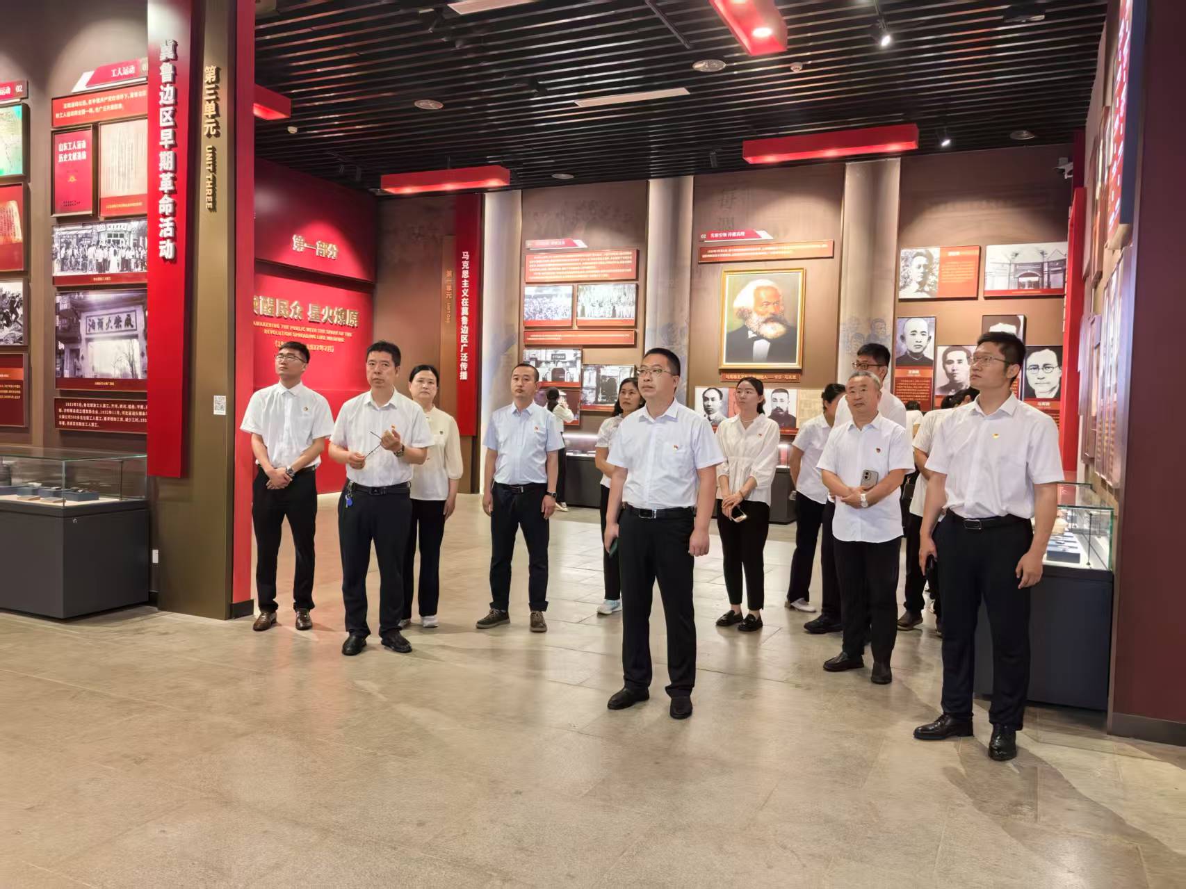 6月19日，德州市中西医结合医院到冀鲁边区革命纪念馆参观学习.jpg