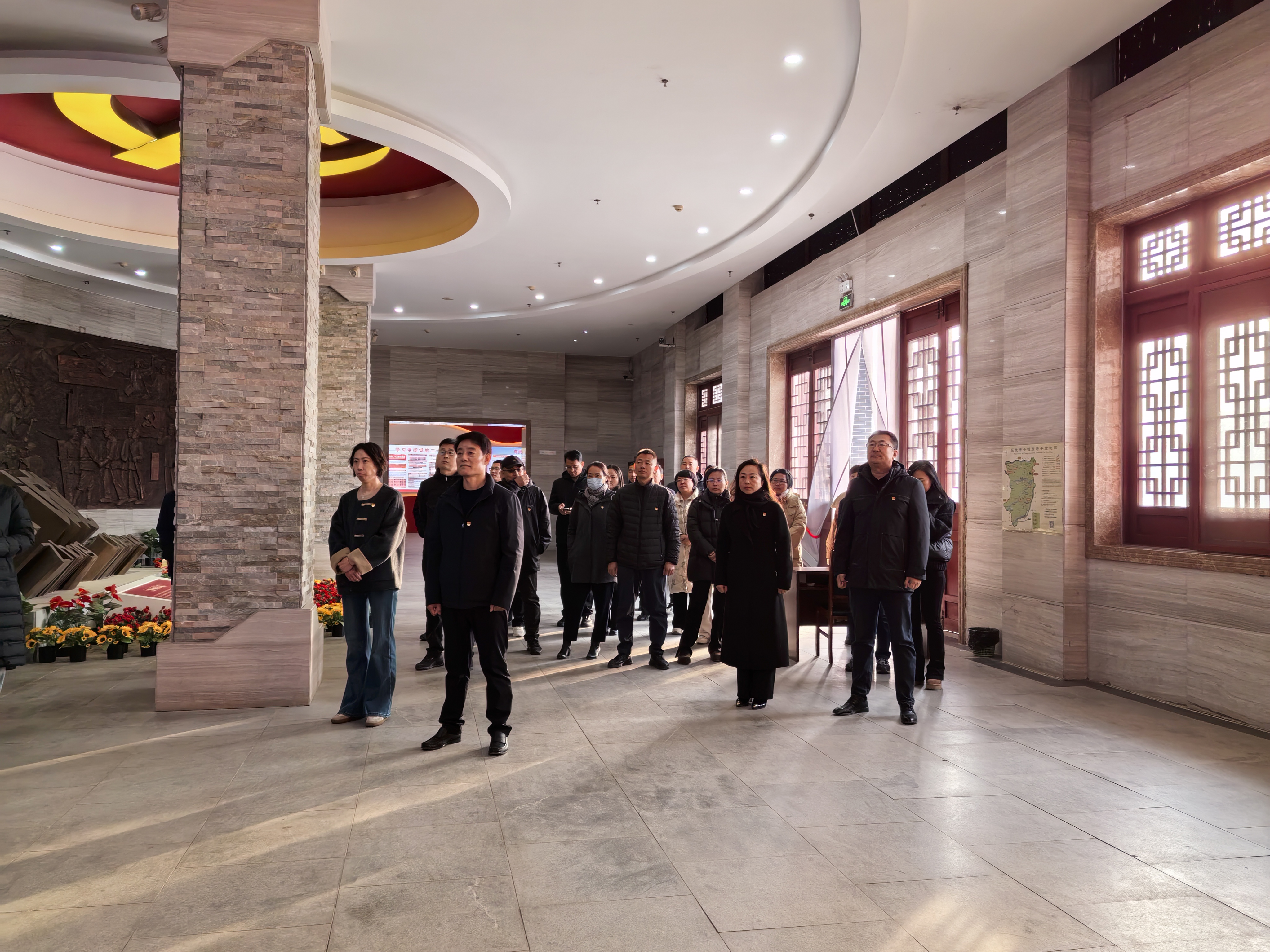 12月10日，德州市园林绿化服务中心党员干部到冀鲁边区革命纪念馆参观学习.jpg